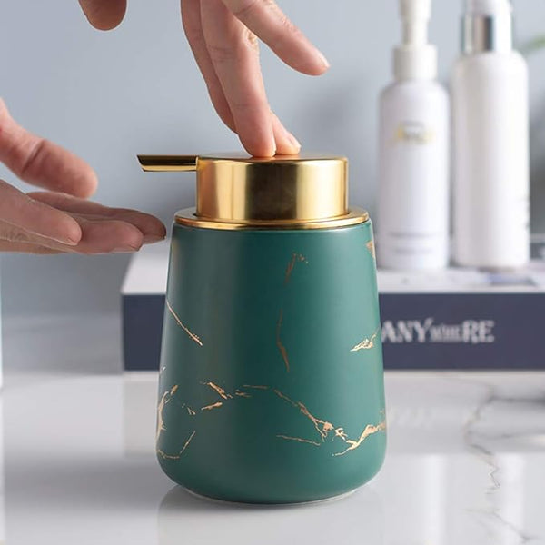 Ceramic Dispensing Bottle White